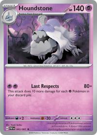 pokemon paldean fates houndstone 043 091 rh