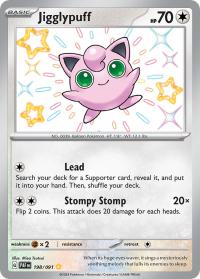 pokemon paldean fates jigglypuff 198 091 shiny