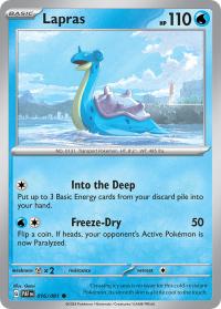 pokemon paldean fates lapras 016 091 rh