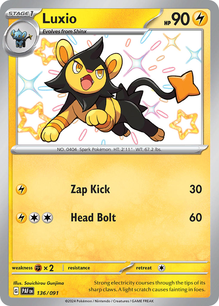 Luxio - 136-091 - Shiny