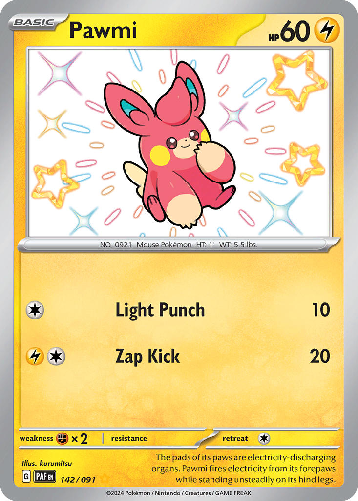 Pawmi - 142-091 - Shiny