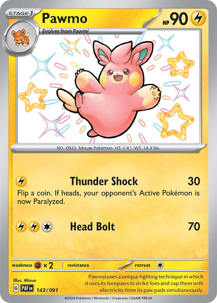Pawmo - 143-091 - Shiny