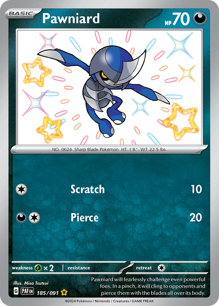 Pawniard - 185-091 - Shiny