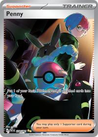 pokemon paldean fates penny 239 091 special illustration rare