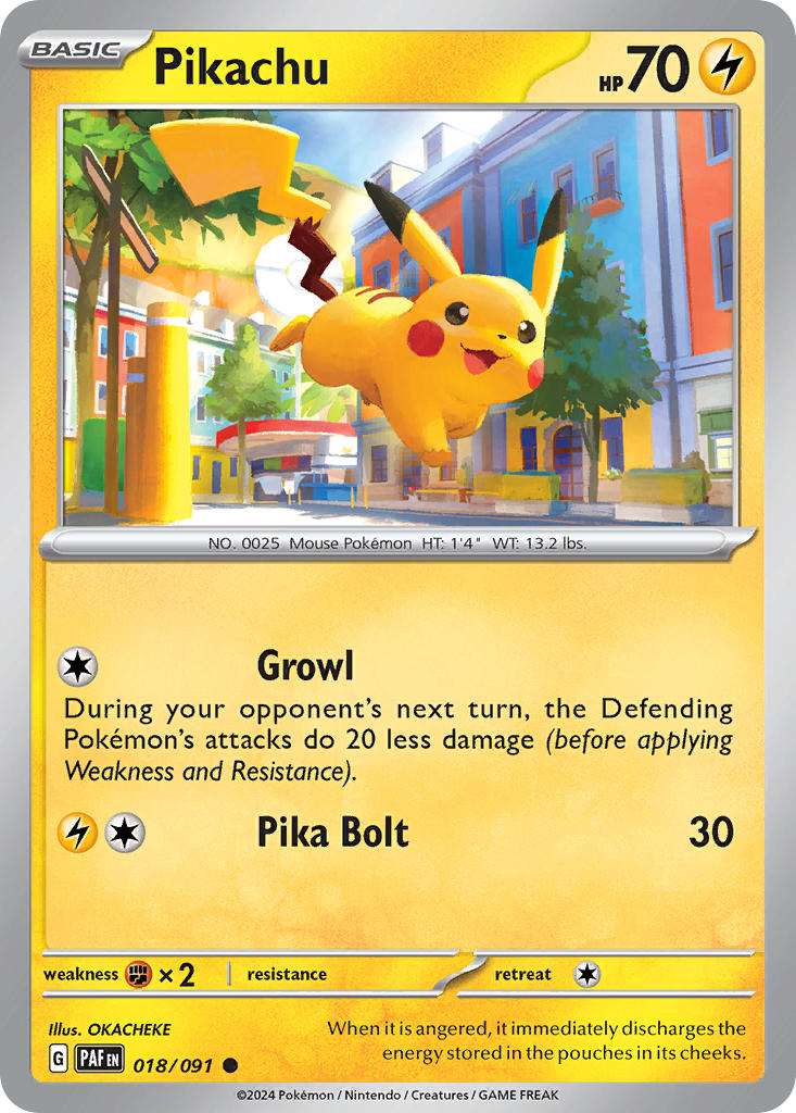 Pikachu - 018-091 (RH)