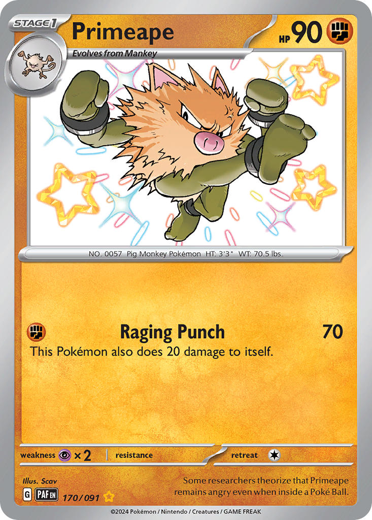 Primeape - 170-091 - Shiny