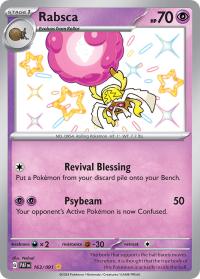 pokemon paldean fates rabsca 163 091 shiny