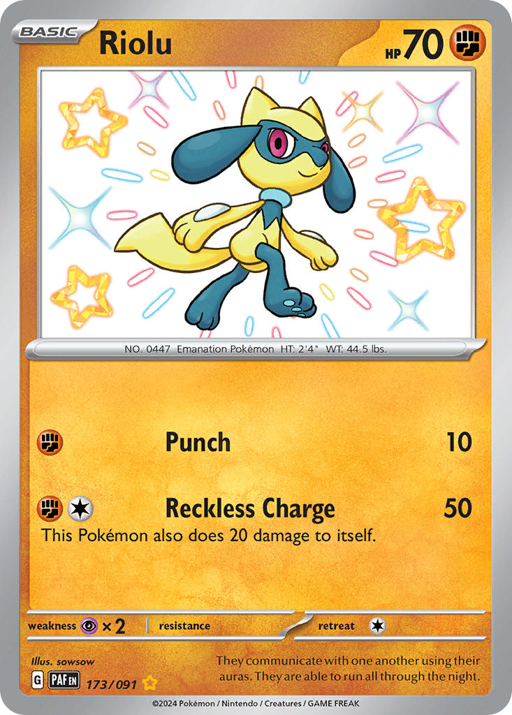 Riolu - 173-091 - Shiny