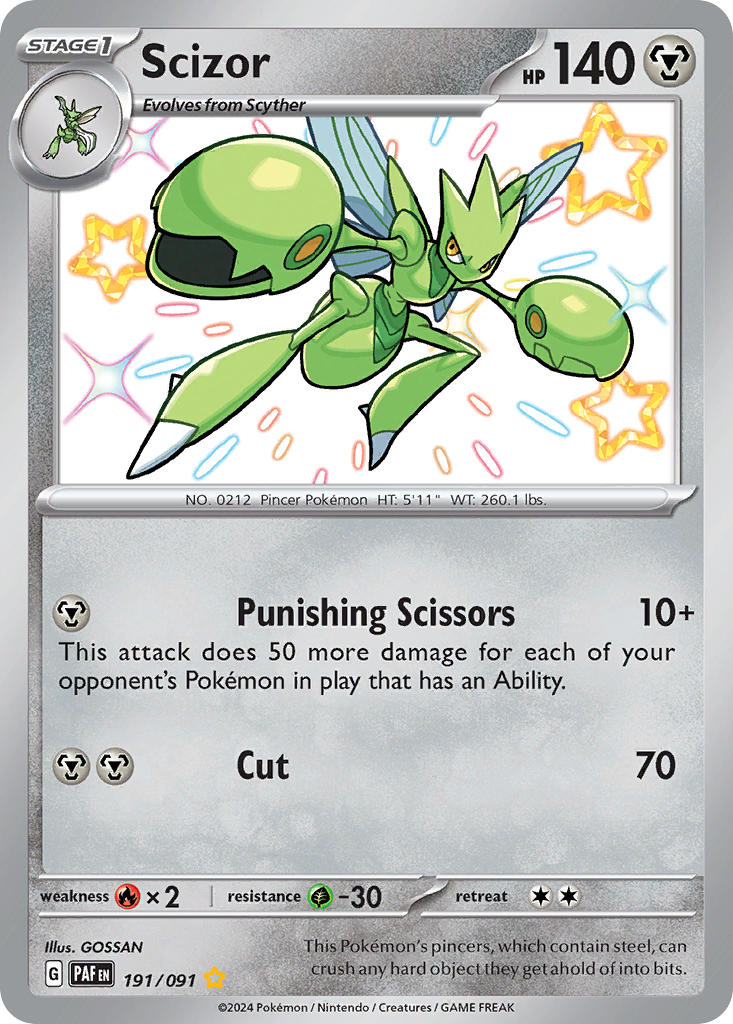 Scizor - 191-091 - Shiny