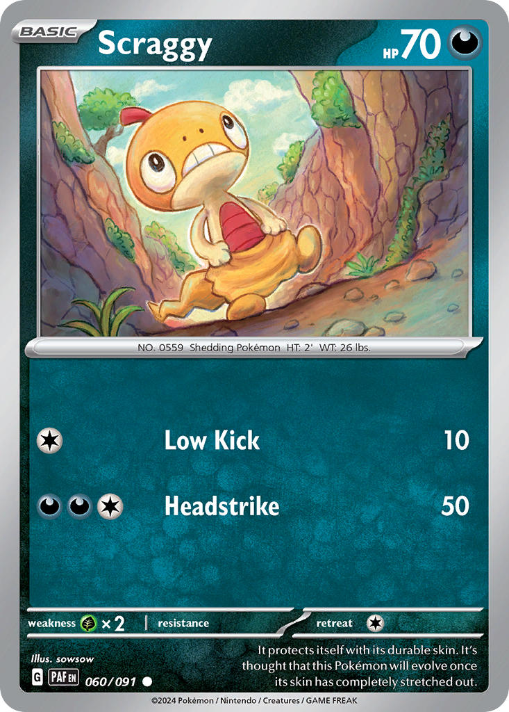 Scraggy - 060-091 (RH)