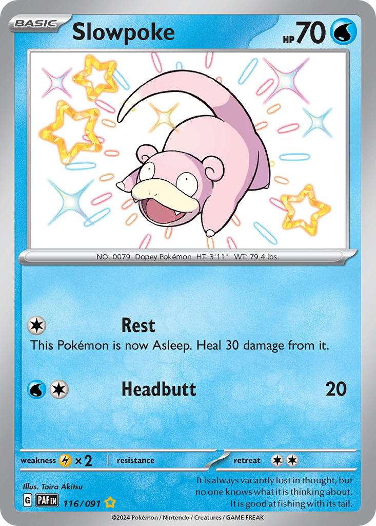 Slowpoke - 116-091 - Shiny
