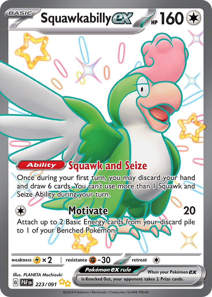 Squawkabilly EX - 223-091 - Shiny