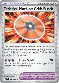 pokemon paldean fates technical machine crisis punch 090 091 rh