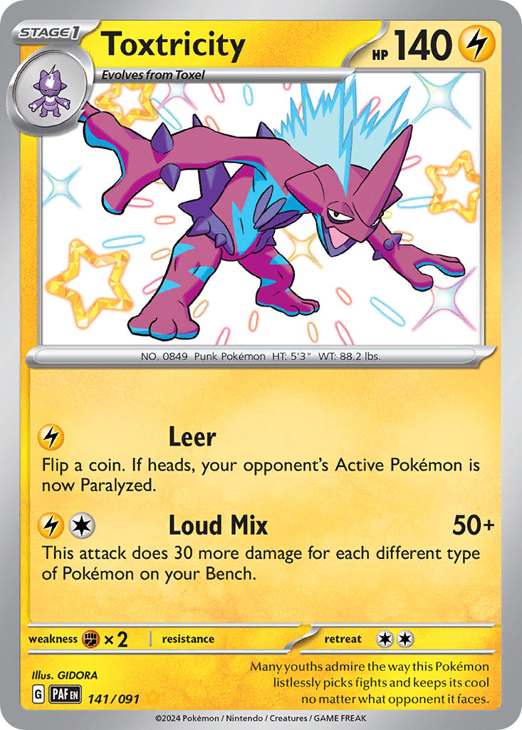 Toxtricity - 141-091 - Shiny