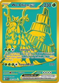 pokemon paldean fates wo chien ex 240 091 gold secret rare