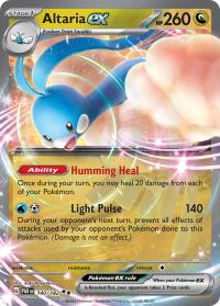 pokemon paradox rift preorder altaria ex 140 182