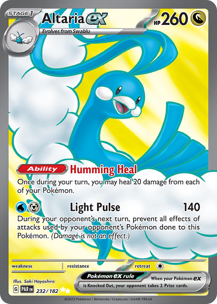 Altaria EX - 232-182 - FULL ART