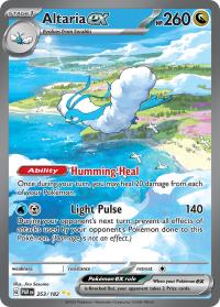 pokemon paradox rift preorder altaria ex 253 182 special illustration rare