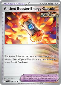 pokemon paradox rift preorder ancient booster energy capsule 159 182