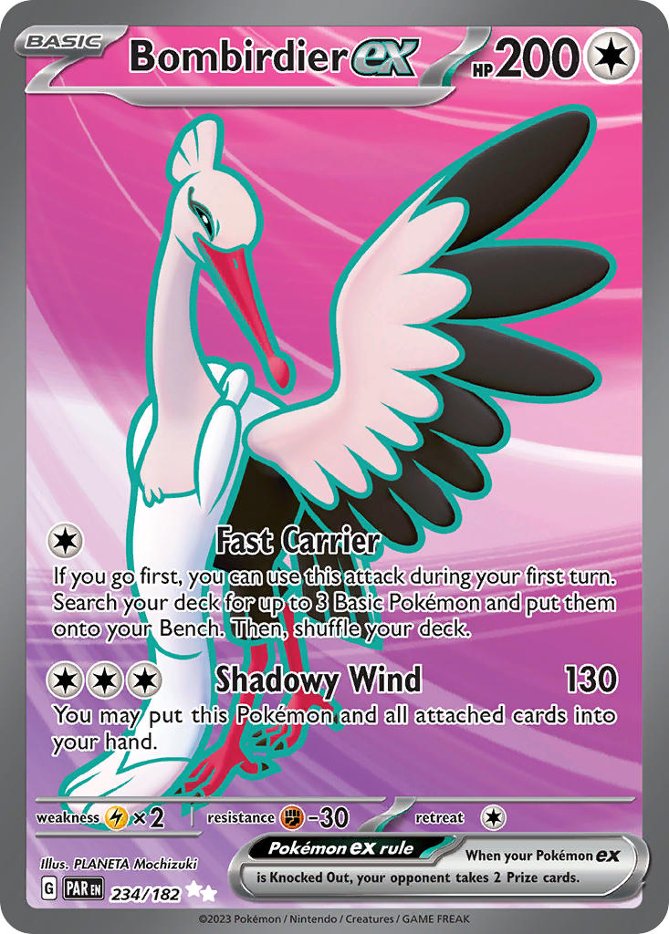 Bombirdier EX - 234-182 - FULL ART