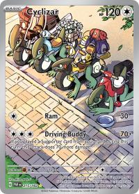 pokemon paradox rift preorder cyclizar 215 182 illustration rare