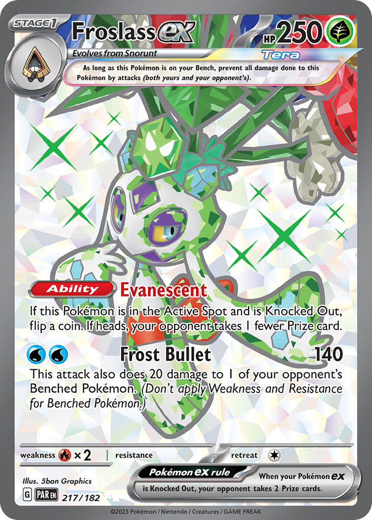 Froslass EX - 217-182 - FULL ART