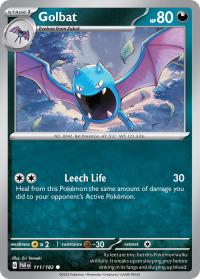 pokemon paradox rift preorder golbat 111 182