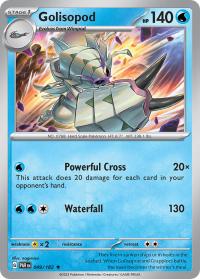 pokemon paradox rift preorder golisopod 049 182