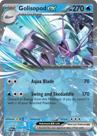 pokemon paradox rift preorder golisopod ex 050 182