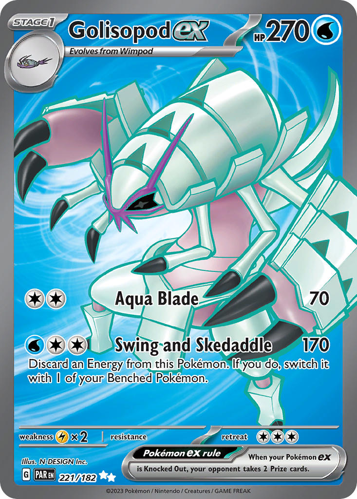 Golisopod EX - 221-182 - FULL ART