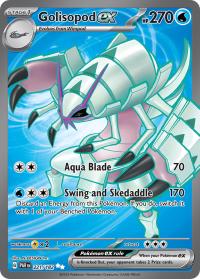 pokemon paradox rift preorder golisopod ex 221 182 full art