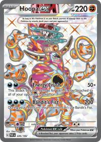 pokemon paradox rift preorder hoopa ex 226 182 full art