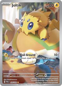 pokemon paradox rift preorder joltik 196 182 illustration rare