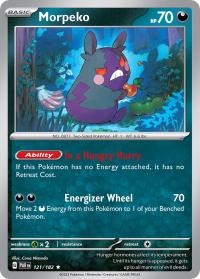 pokemon paradox rift preorder morpeko 121 182