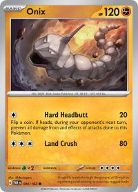 pokemon paradox rift preorder onix 090 182