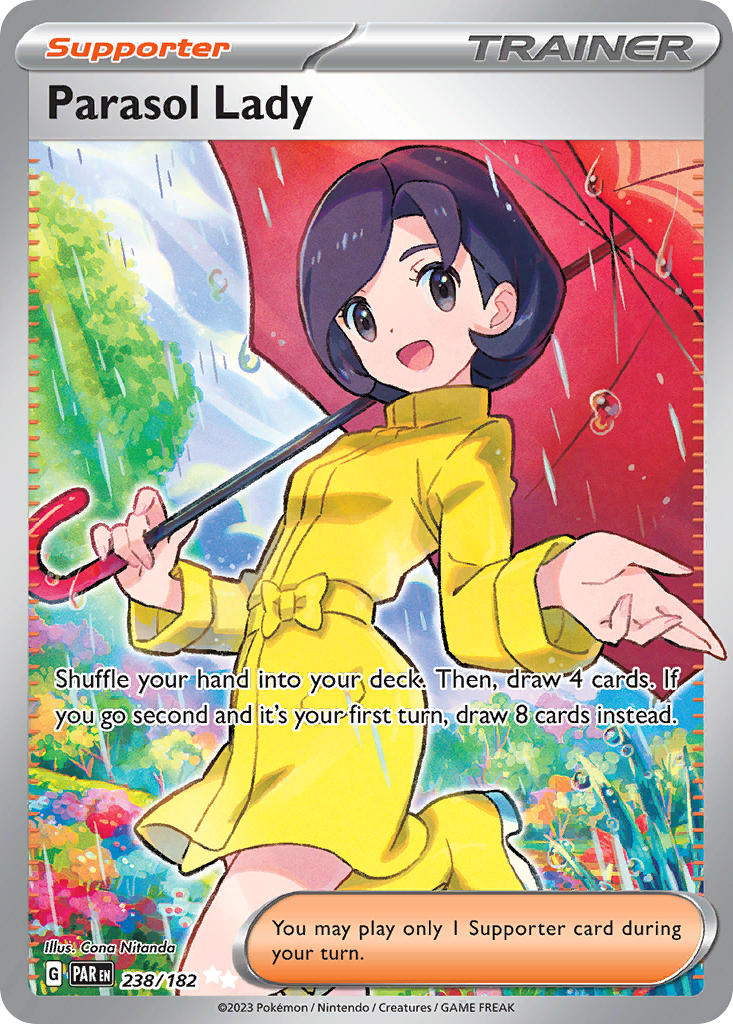 Parasol Lady - 238-182 - FULL ART