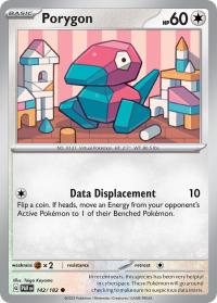 pokemon paradox rift preorder porygon 142 182