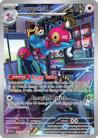 pokemon paradox rift preorder porygon z 214 182 illustration rare