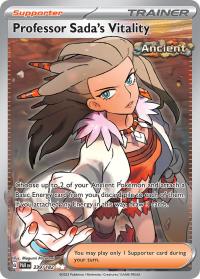 pokemon paradox rift preorder professor sada s vitality 239 182 full art