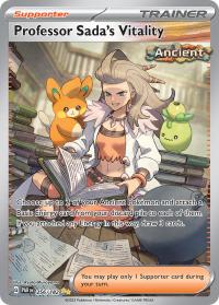 pokemon paradox rift preorder professor sada s vitality 256 182 special illustration rare