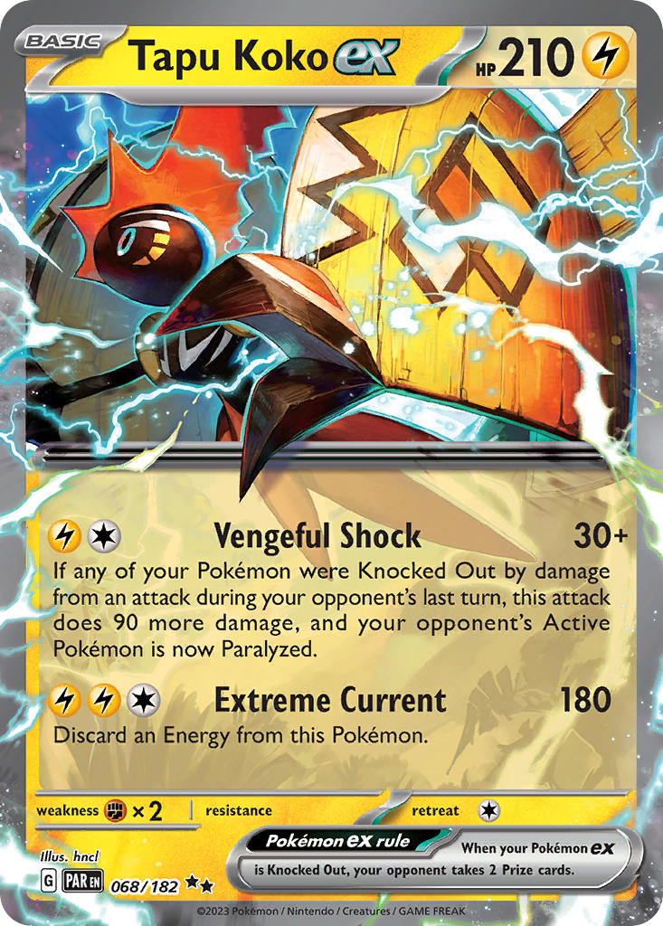 Tapu Koko EX - 068-182