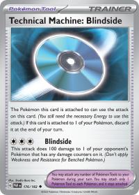 pokemon paradox rift preorder technical machine blindside 176 182