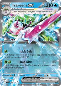 pokemon paradox rift preorder tsareena ex 046 182