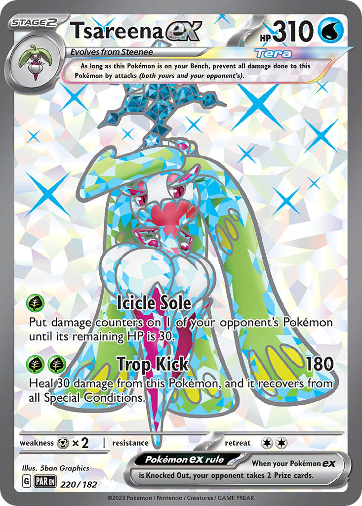 Tsareena EX - 220-182 - FULL ART