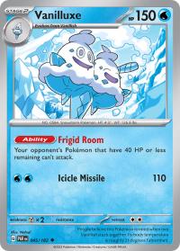 pokemon paradox rift preorder vanilluxe 045 182