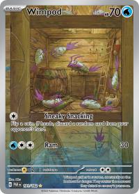 pokemon paradox rift preorder wimpod 191 182 illustration rare