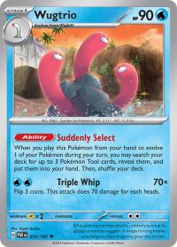 pokemon paradox rift preorder wugtrio 053 182