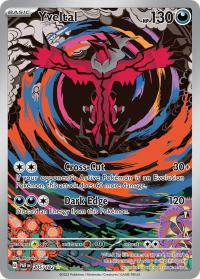 pokemon paradox rift preorder yveltal 205 182 illustration rare