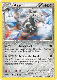 pokemon plasma blast aggron 59 101