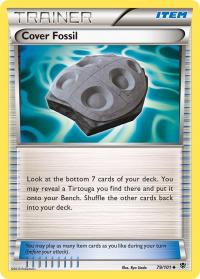 pokemon plasma blast cover fossil 79 101